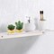 Set of 3 Mini Artificial Succulents in Gold Ceramic Pots – Realistic Faux Small Potted Plants for Modern Home Decor, Office Desk, Bathroom & Shelf Decoration